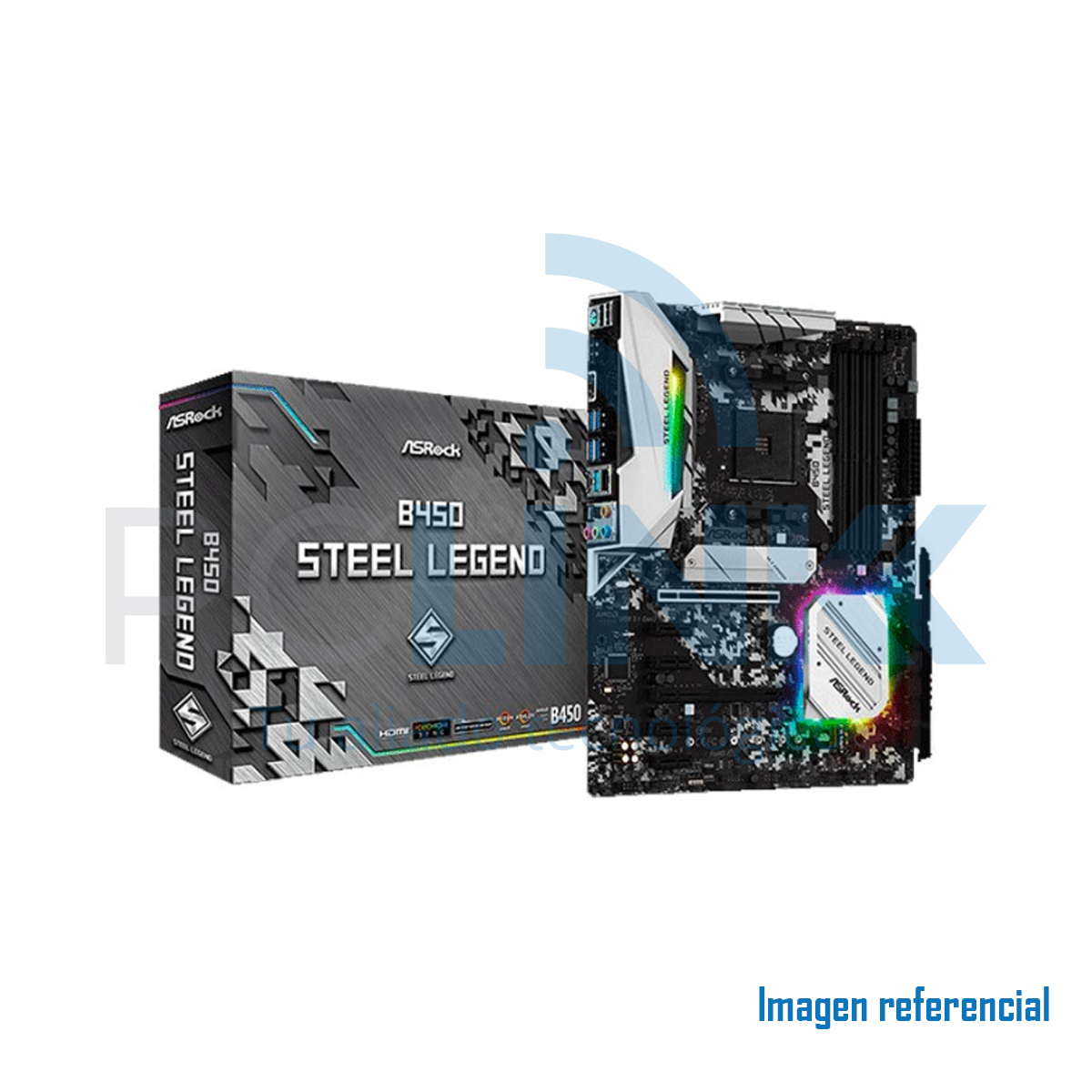 MB ASROCK B450 STEEL LEGEND, A