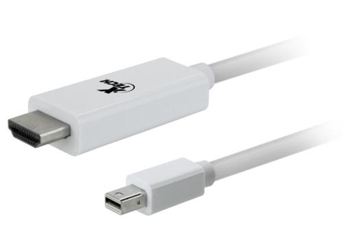 ADAPTADOR Mini DisplayPort Macho a HDMI macho, 1.8m, color blanco XTC-357 XTECH