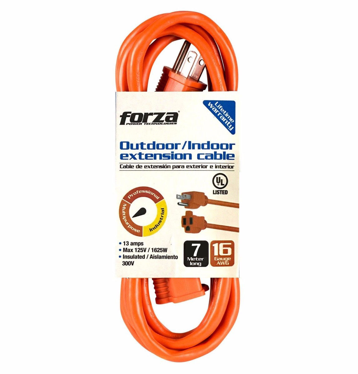 CABLE DE EXTENSION NEMA 5-15 F