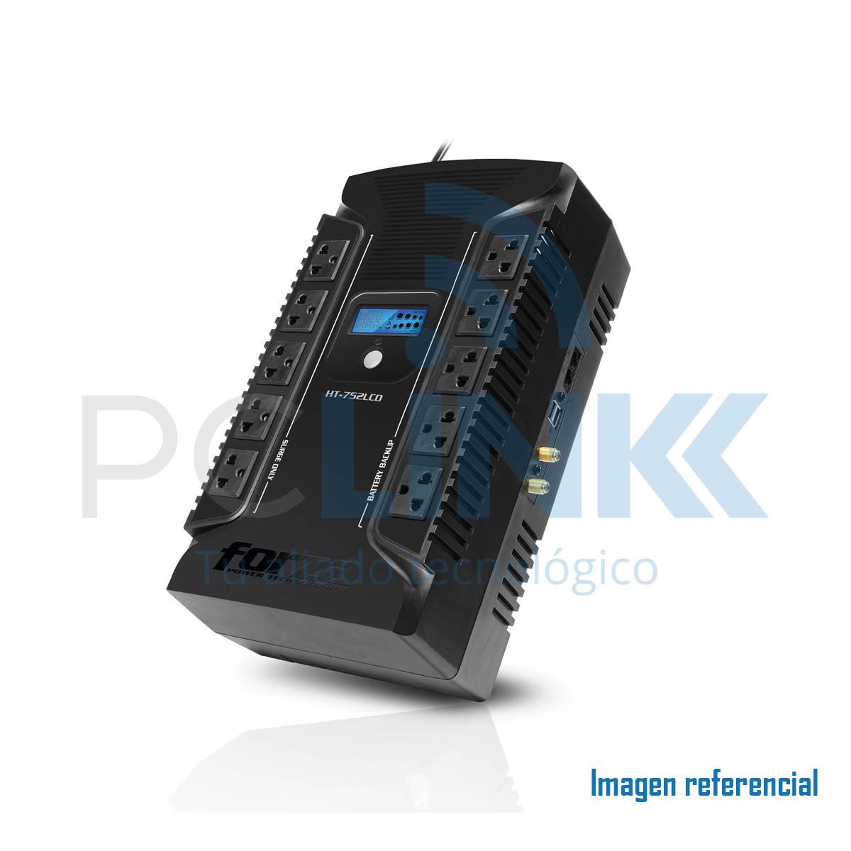 UPS 750VA HT-752LCD FORZA, 375