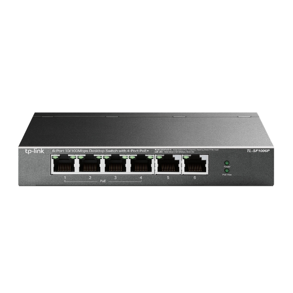 SWITCH 6 PUERTOS  10/100  TL-S
